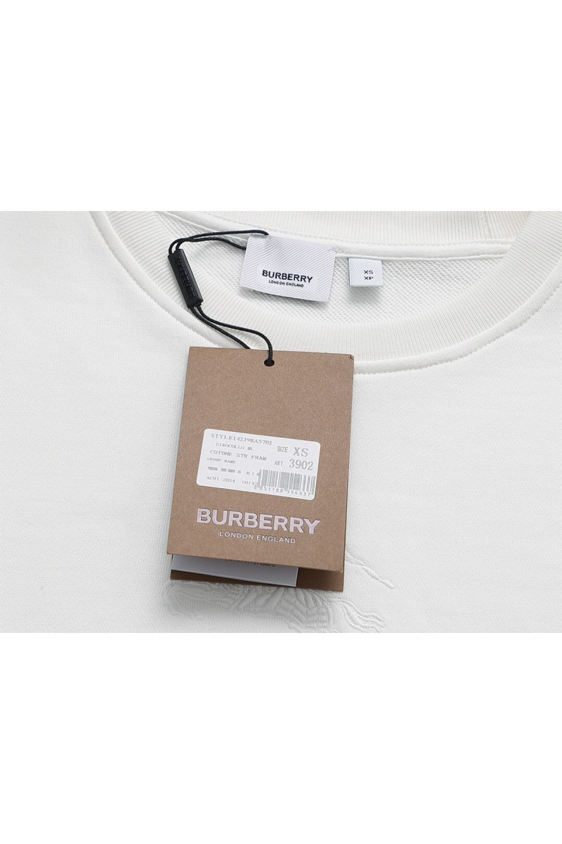 Burberry, Men's Pullover, White