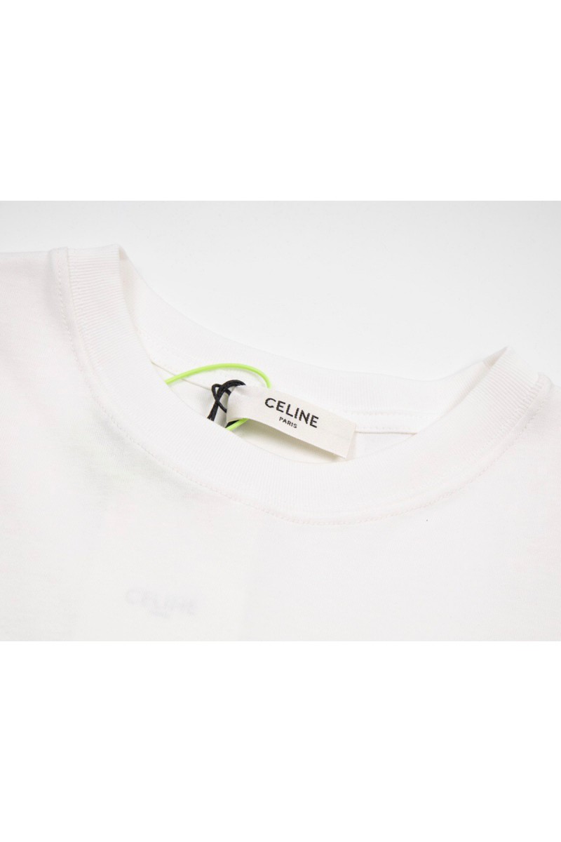 Celine, Men's T-Shirt, White