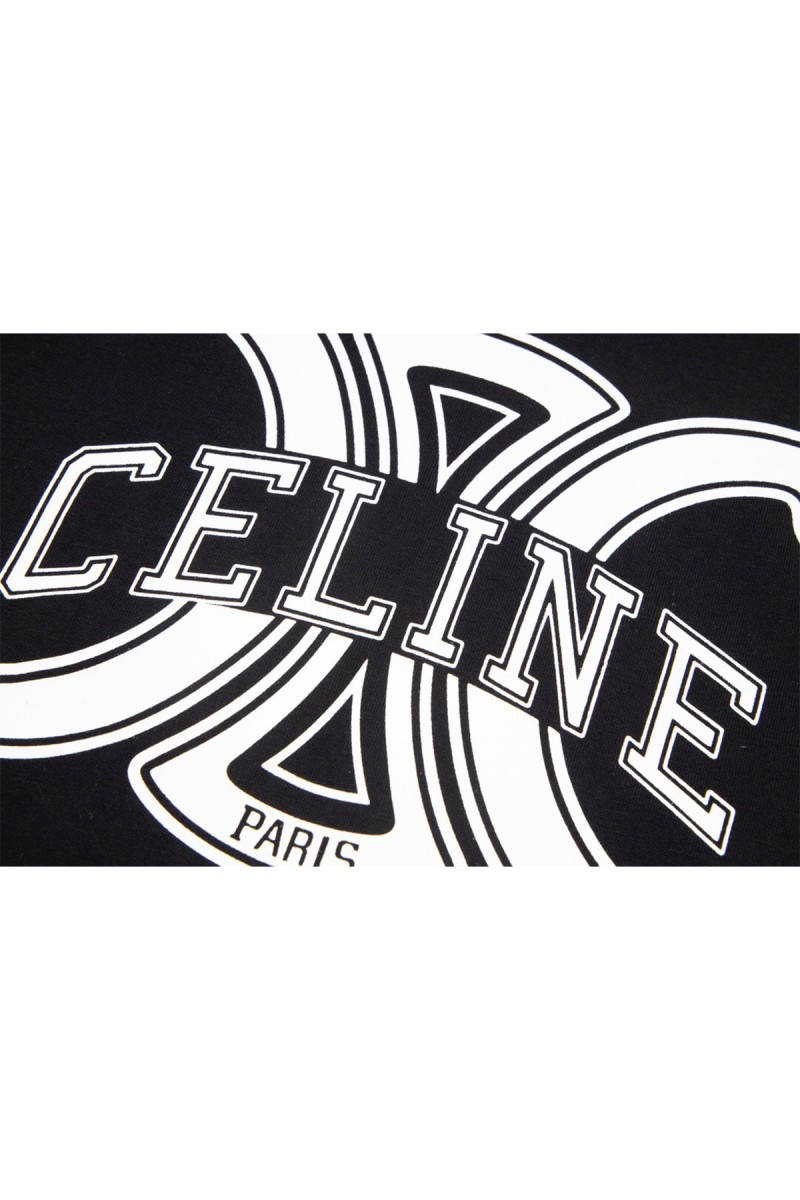 Celine, Men's T-Shirt, Black