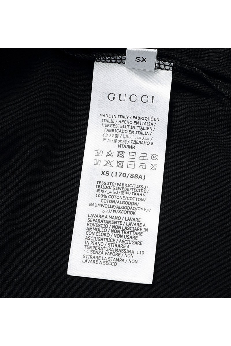 Gucci, Men's T-Shirt, Black