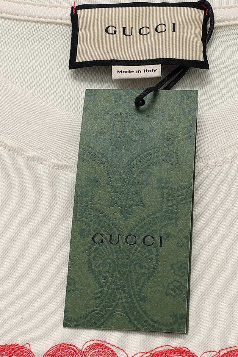 Gucci, Men's T-Shirt, Creme