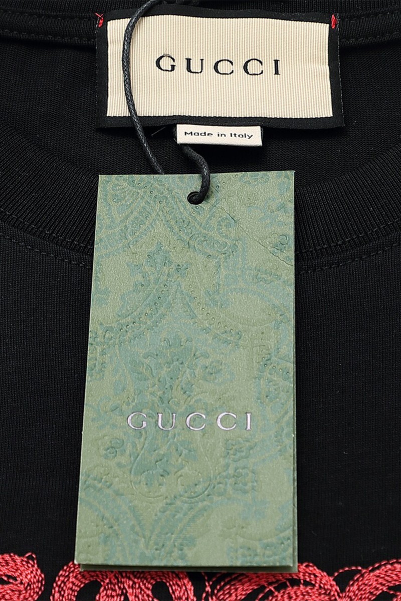 Gucci, Men's T-Shirt, Black