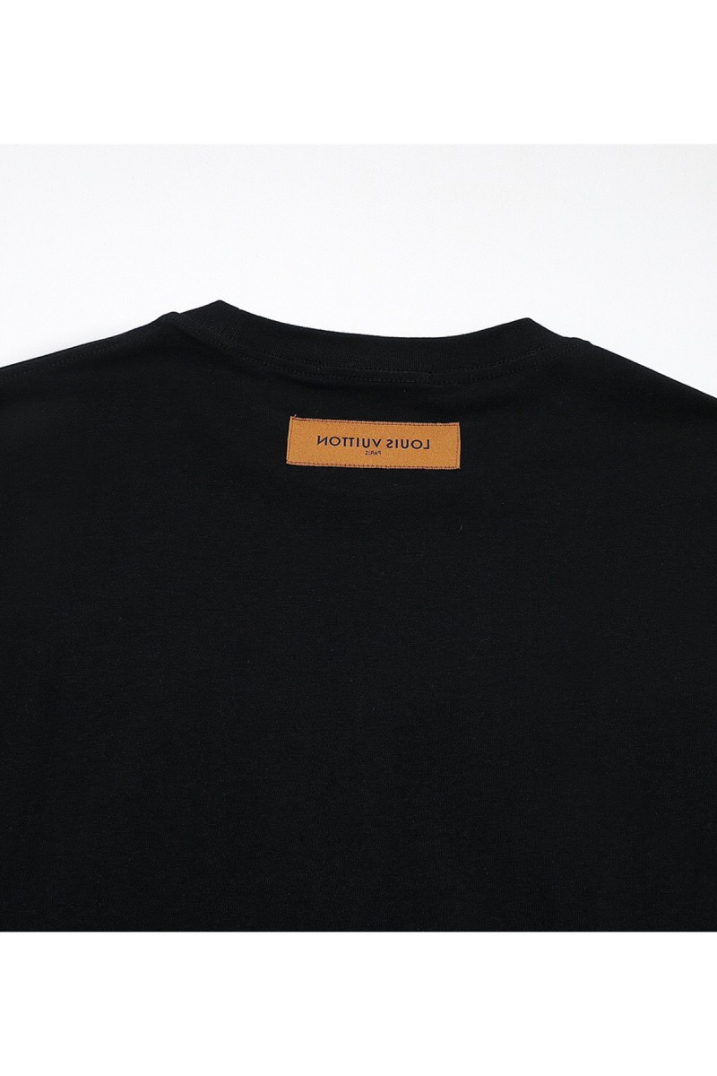 Louis Vuitton, Men's T-Shirt, Black