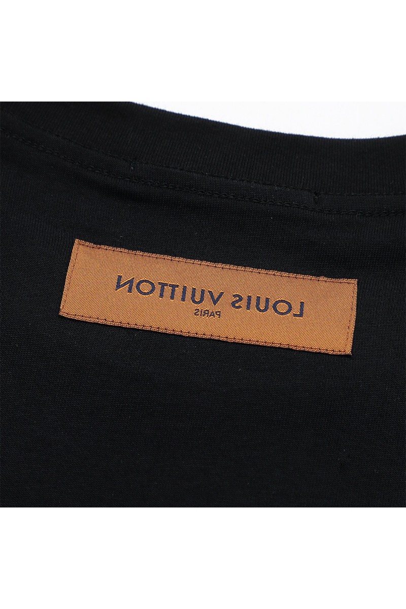 Louis Vuitton, Men's T-Shirt, Black