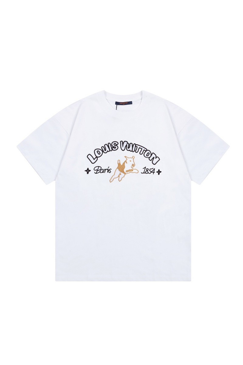 Louis Vuitton, Men's T-Shirt, White