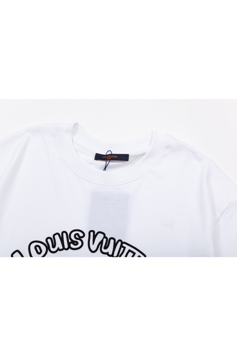 Louis Vuitton, Men's T-Shirt, White