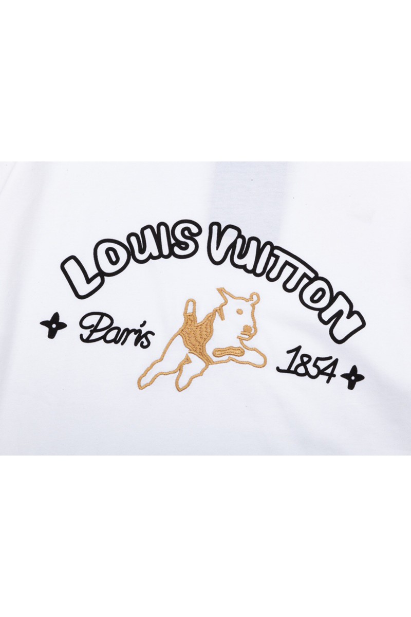 Louis Vuitton, Men's T-Shirt, White