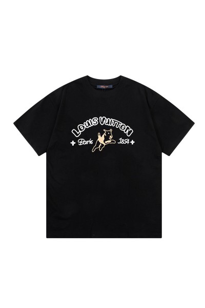 Louis Vuitton, Men's T-Shirt, Black