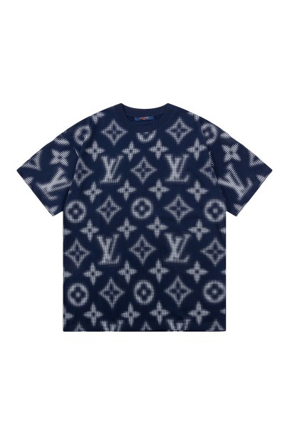 Louis Vuitton, Men's T-Shirt, Navy