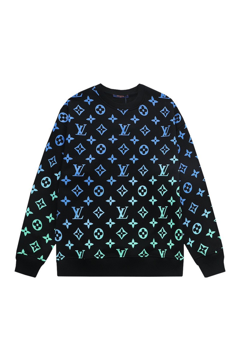 Louis Vuitton, Men's Pullover, Black