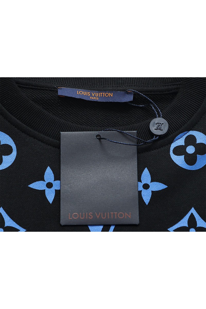 Louis Vuitton, Men's Pullover, Black