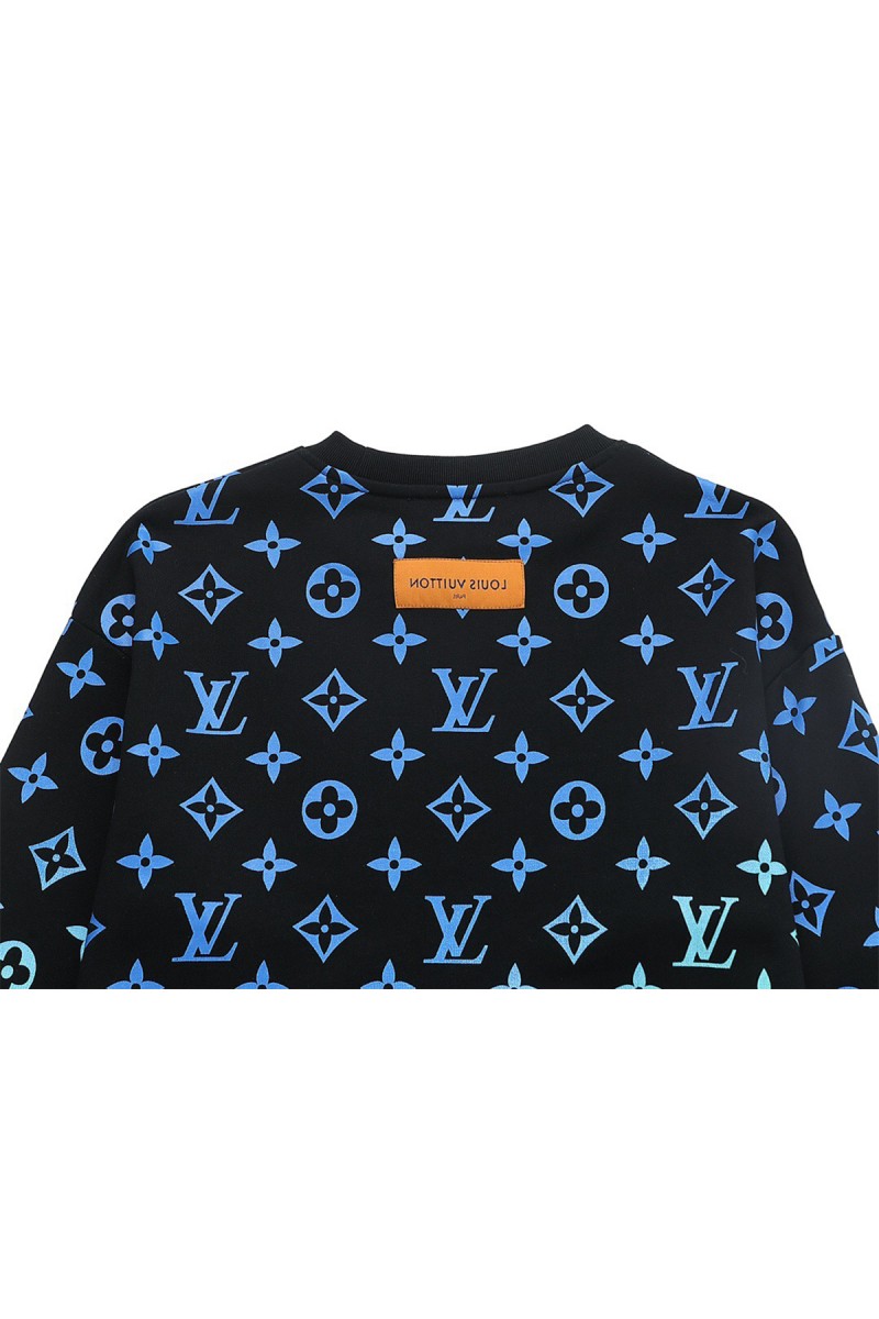 Louis Vuitton, Men's Pullover, Black