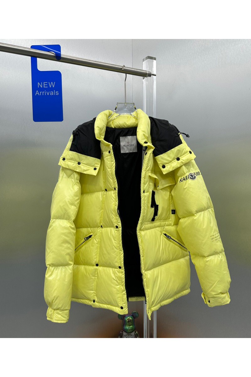 Moncler, Anthemiock, Men's Jacket, Yellow