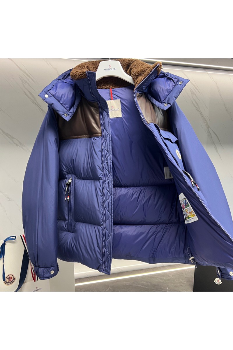 Moncler, Braye, Men's Jacket, Blue