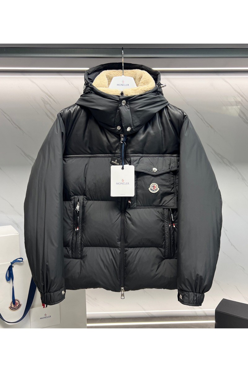 Moncler, Braye, Men's Jacket, Black