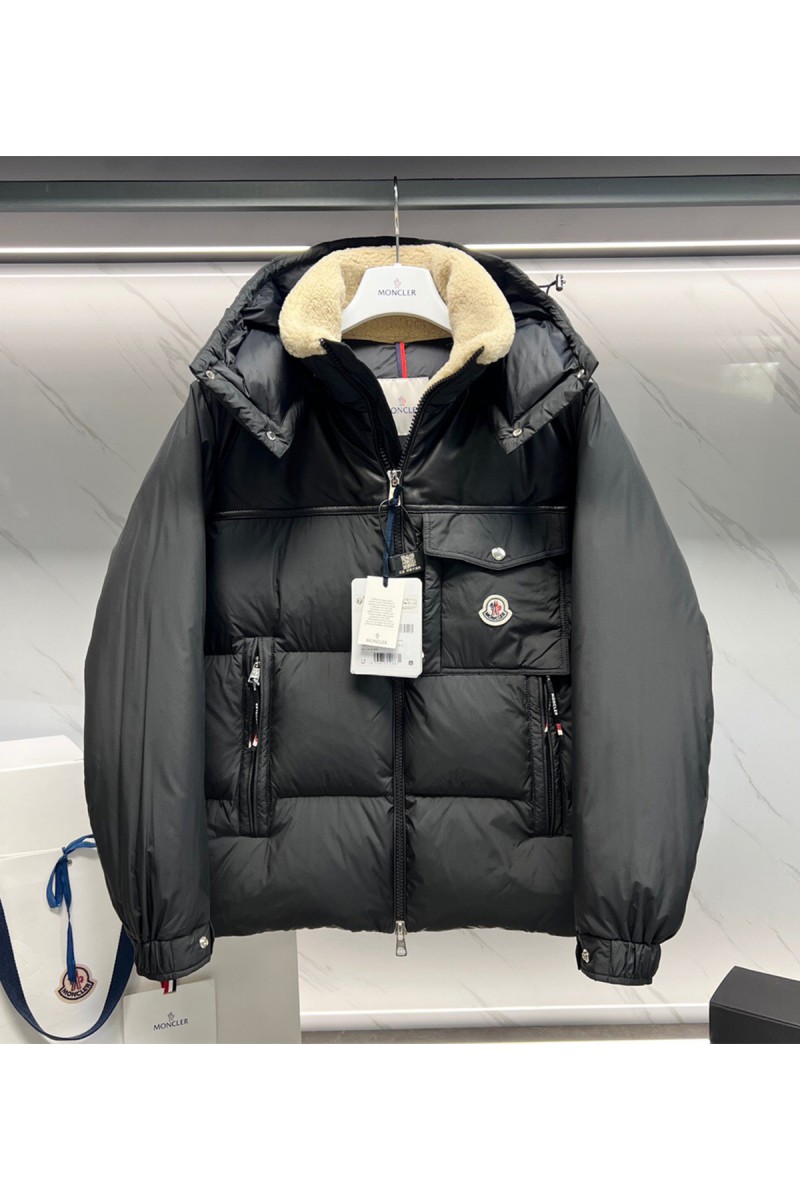 Moncler, Braye, Men's Jacket, Black