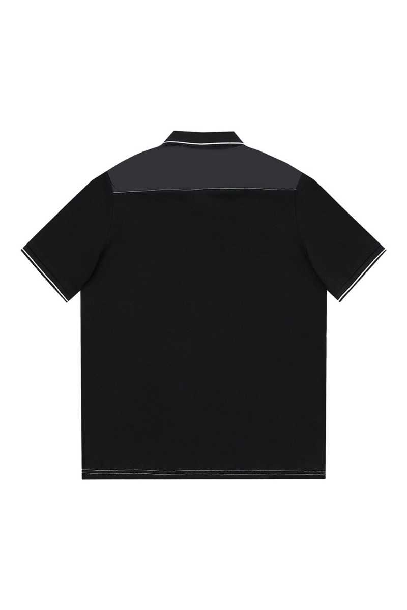 Prada, Men's Polo, Black