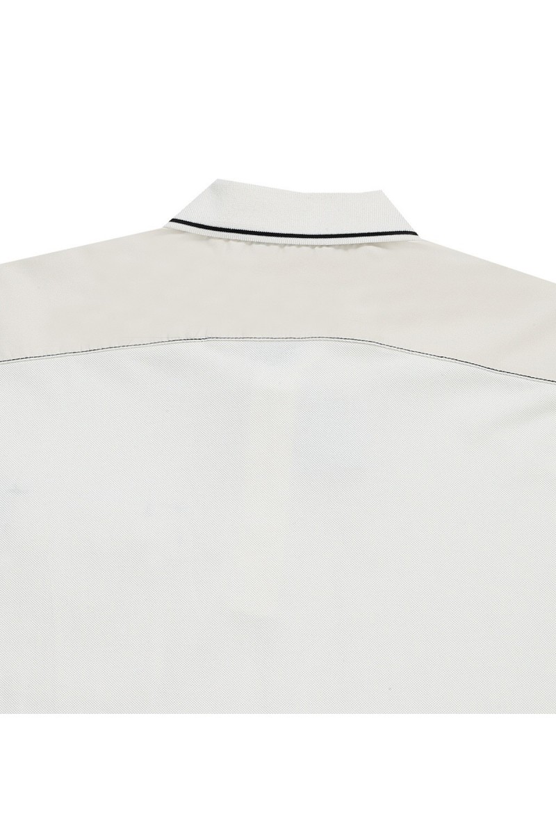 Prada, Men's Polo, White