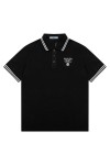 Prada, Men's Polo, Black