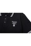 Prada, Men's Polo, Black