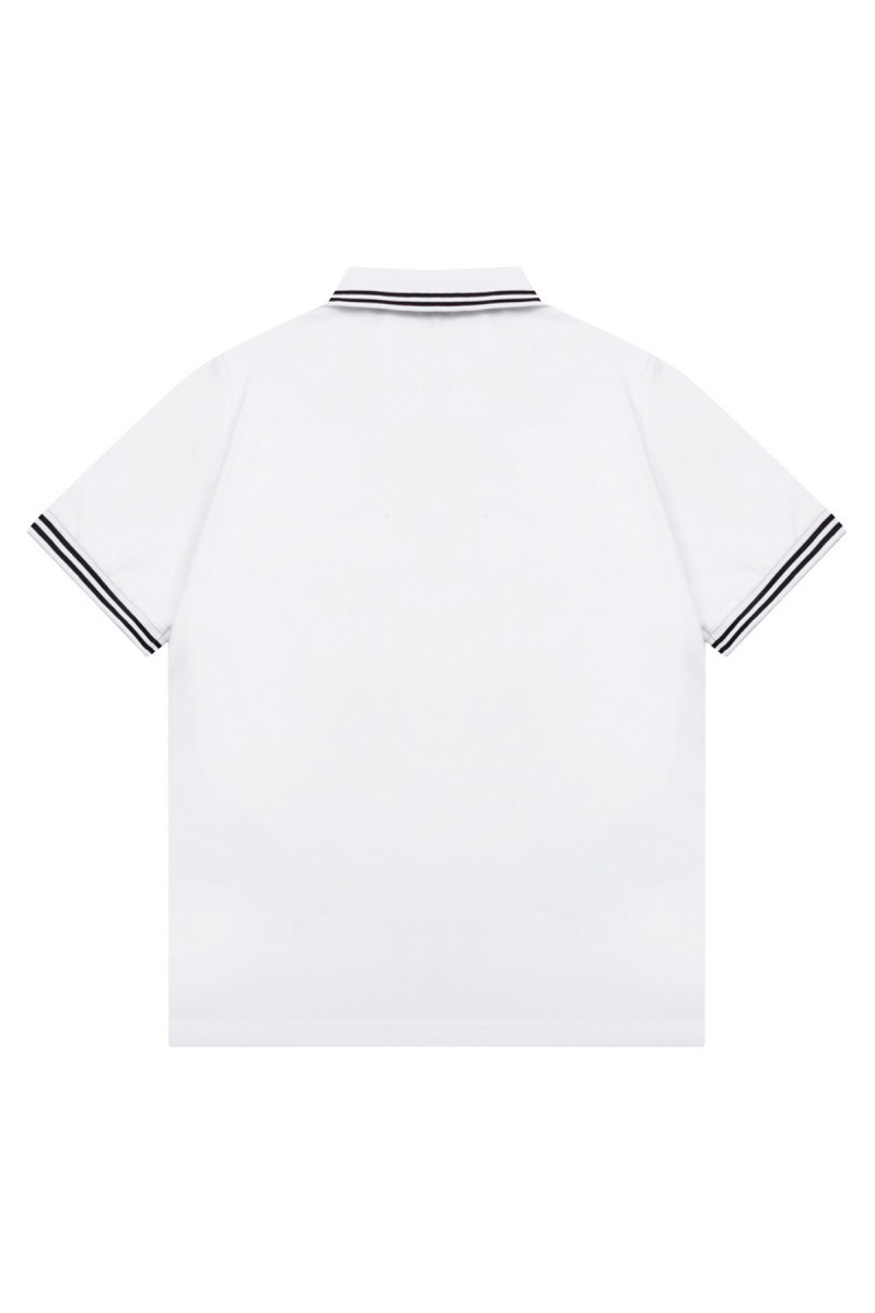 Prada, Men's Polo, White