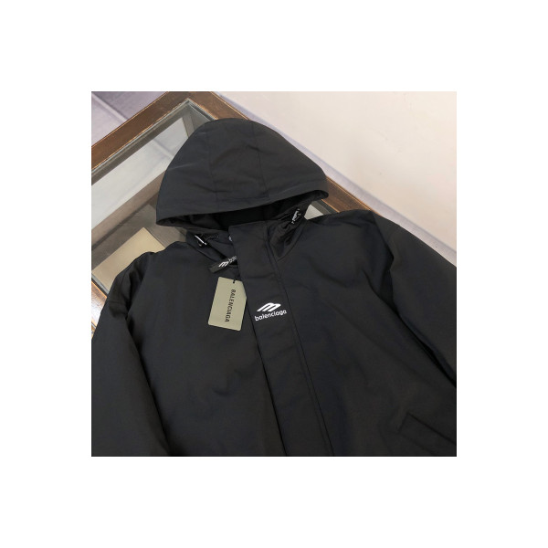 Balenciaga, Men's Jacket, Black