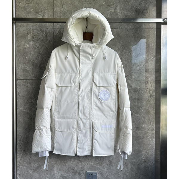 Canada Goose, Expedition, Men's Parka, White