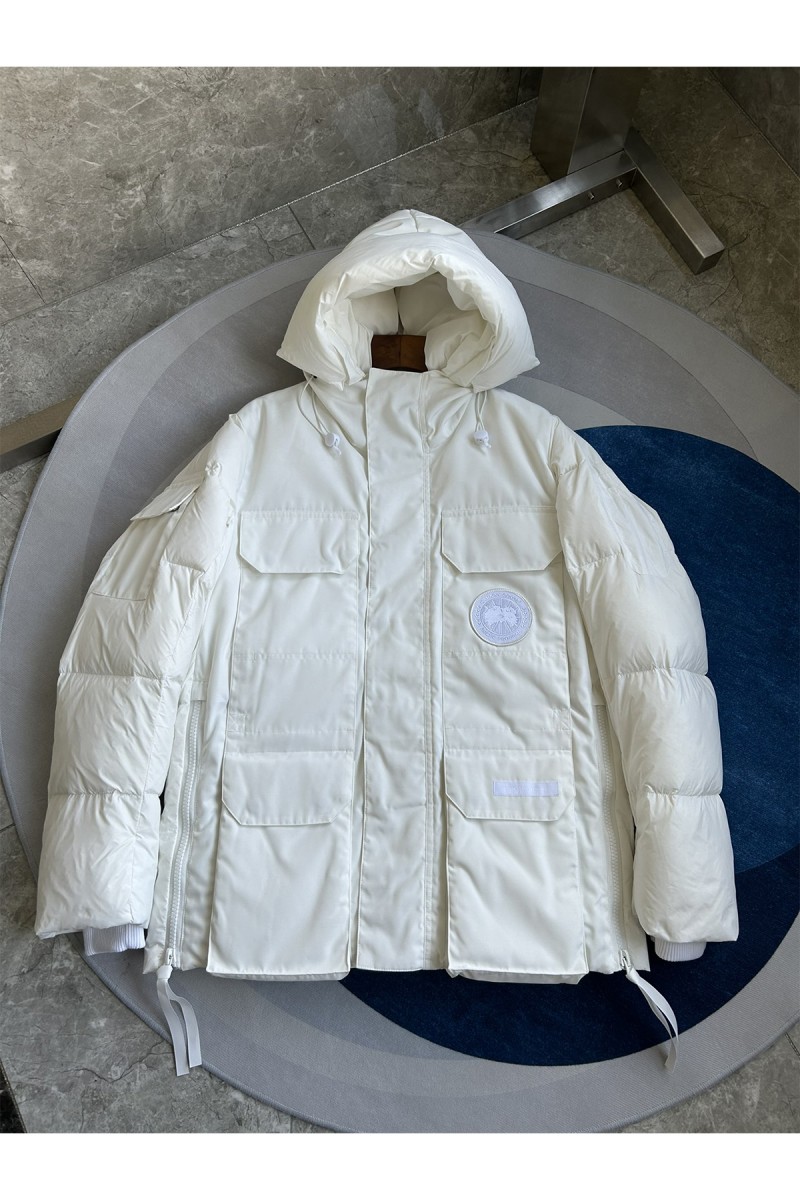 Canada Goose, Expedition, Men's Parka, White