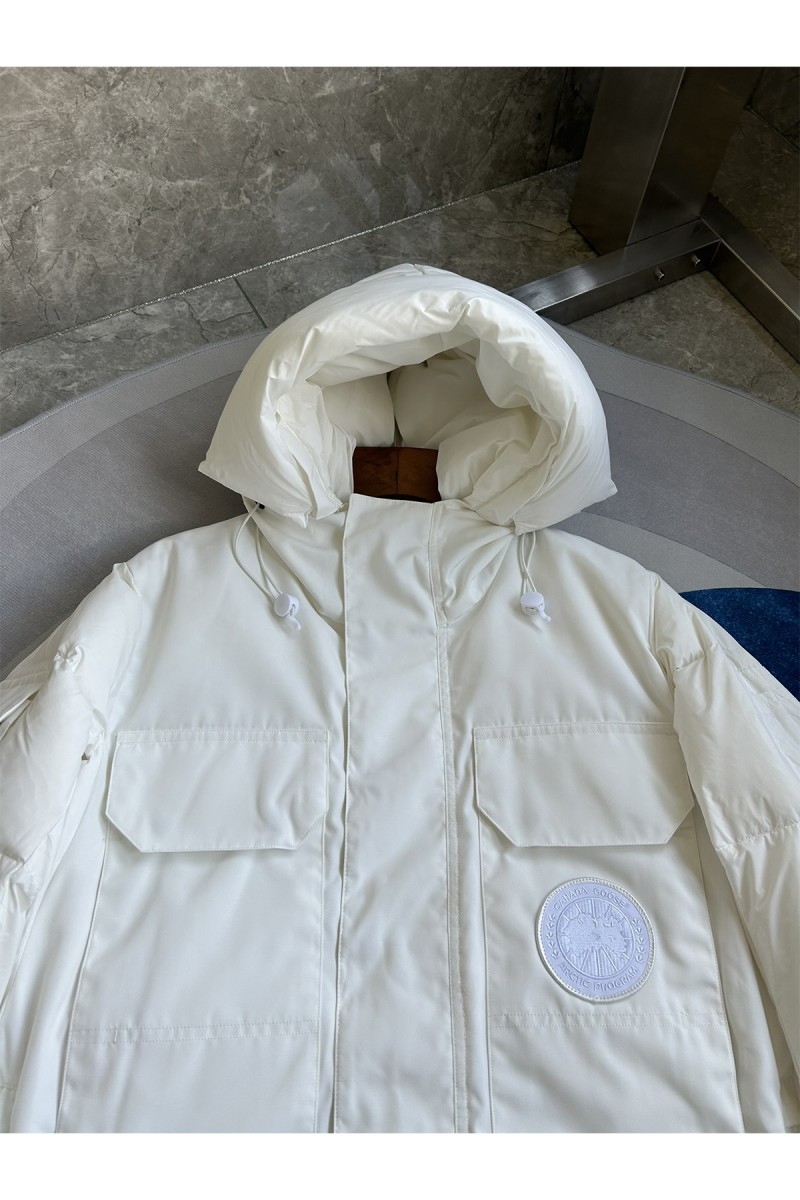 Canada Goose, Expedition, Men's Parka, White