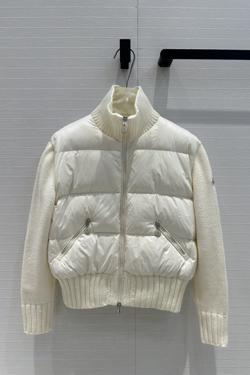 Moncler, Women's Jacket, White