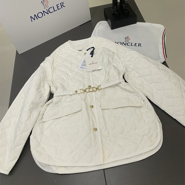 Moncler, Women's Jacket, White