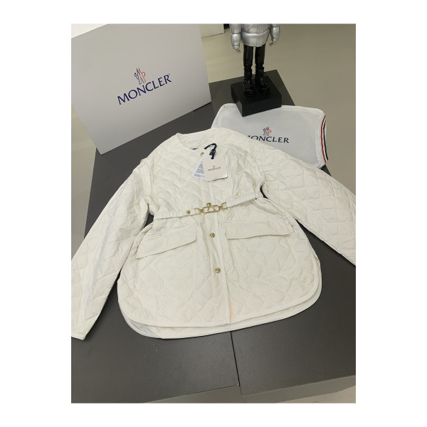 Moncler, Women's Jacket, White