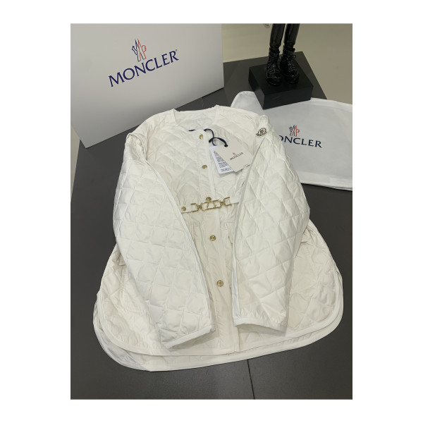Moncler, Women's Jacket, White