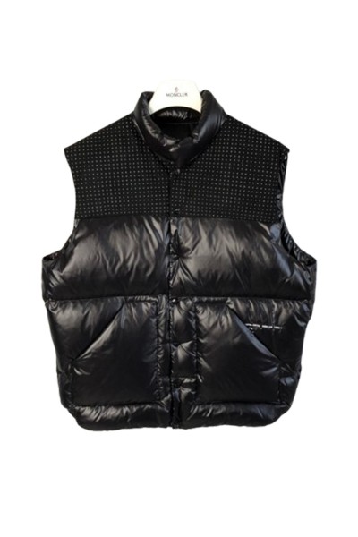 Moncler, Men's Vest, Black