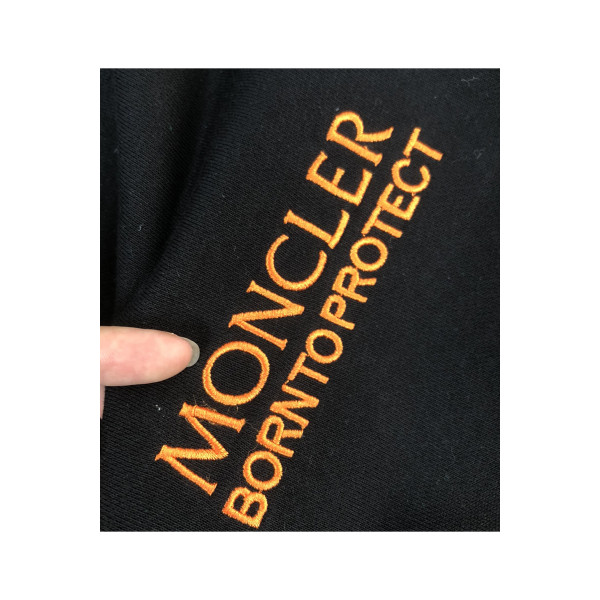 Moncler, Men's Pullover, Black