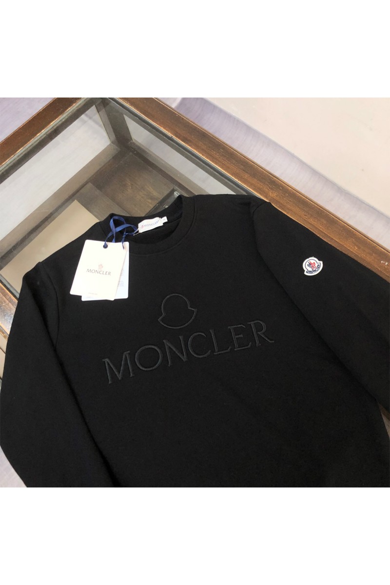 Moncler, Men's Pullover, Black