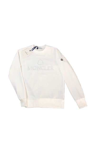 Moncler, Men's Pullover, White