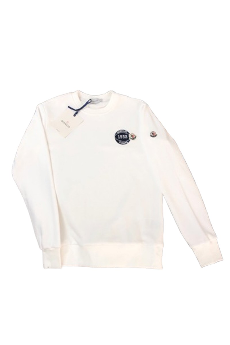 Moncler, Men's Pullover, White