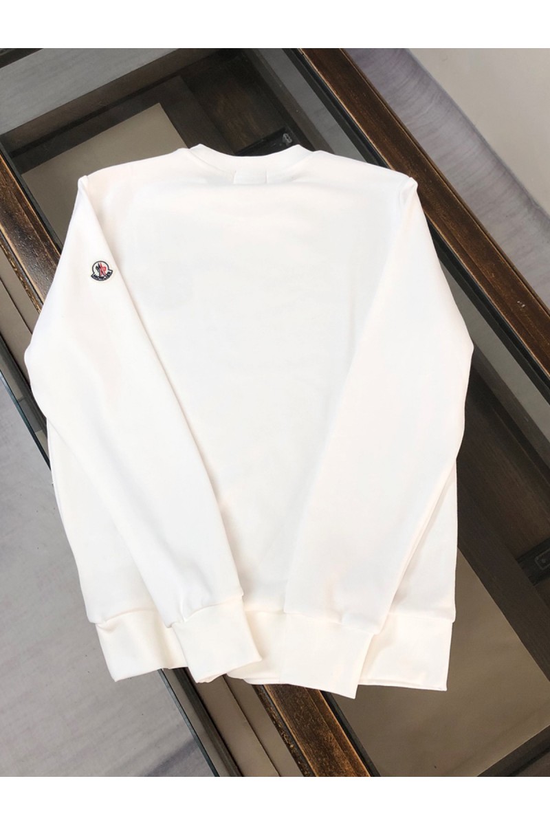 Moncler, Men's Pullover, White