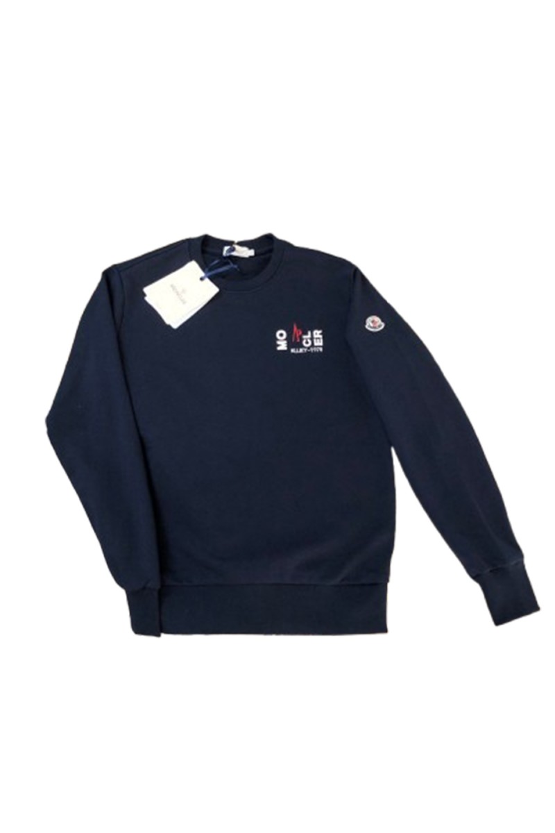 Moncler, Men's Pullover, Navy