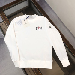 Moncler, Men's Pullover, White