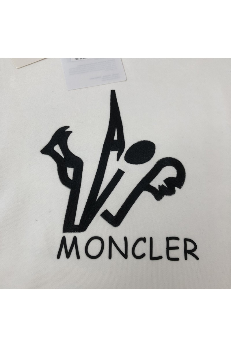 Moncler, Men's Pullover, White