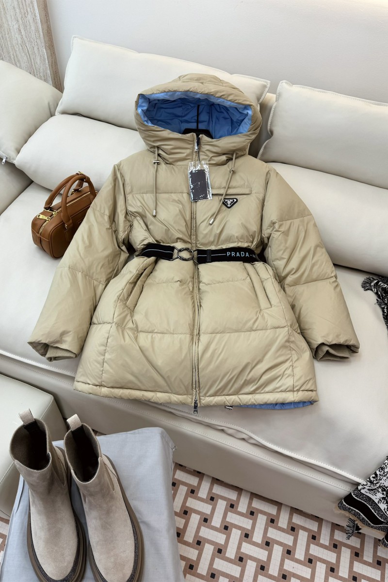 Prada, Women's Jacket, Camel