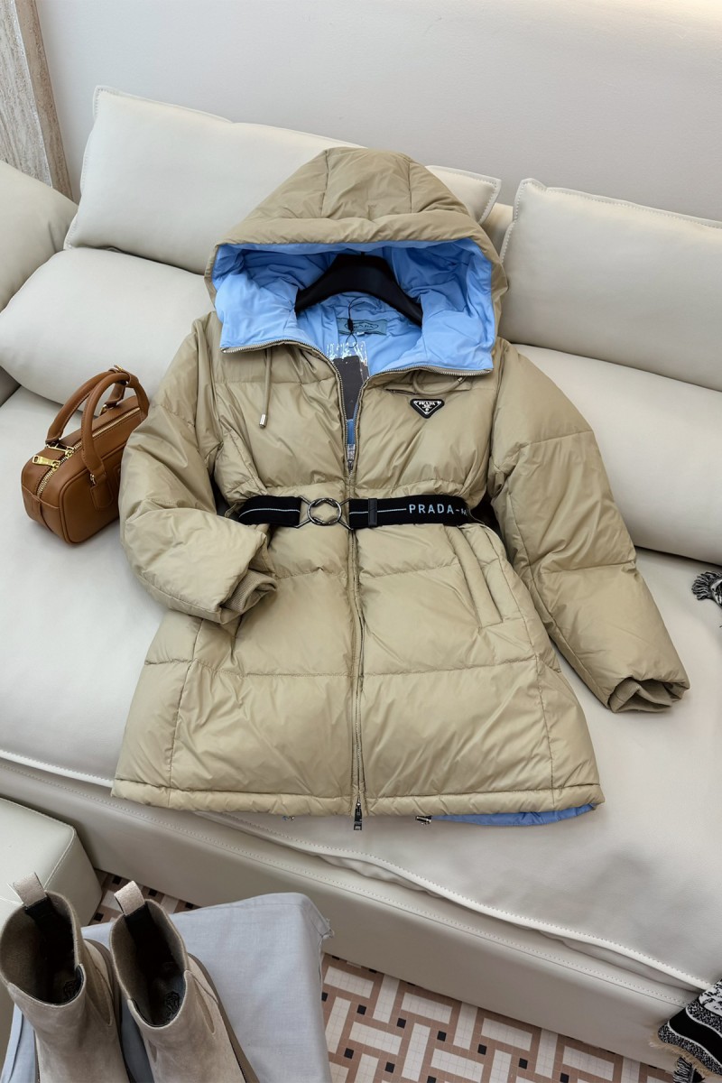 Prada, Women's Jacket, Camel