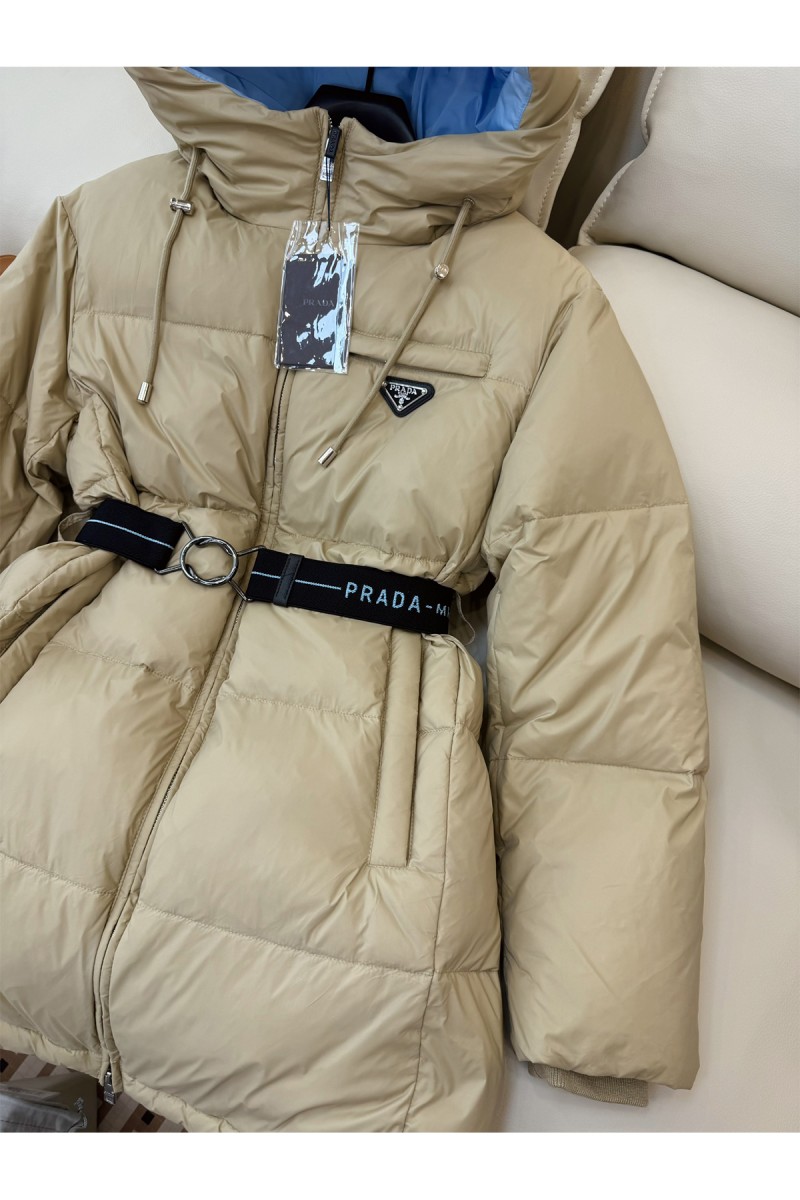 Prada, Women's Jacket, Camel