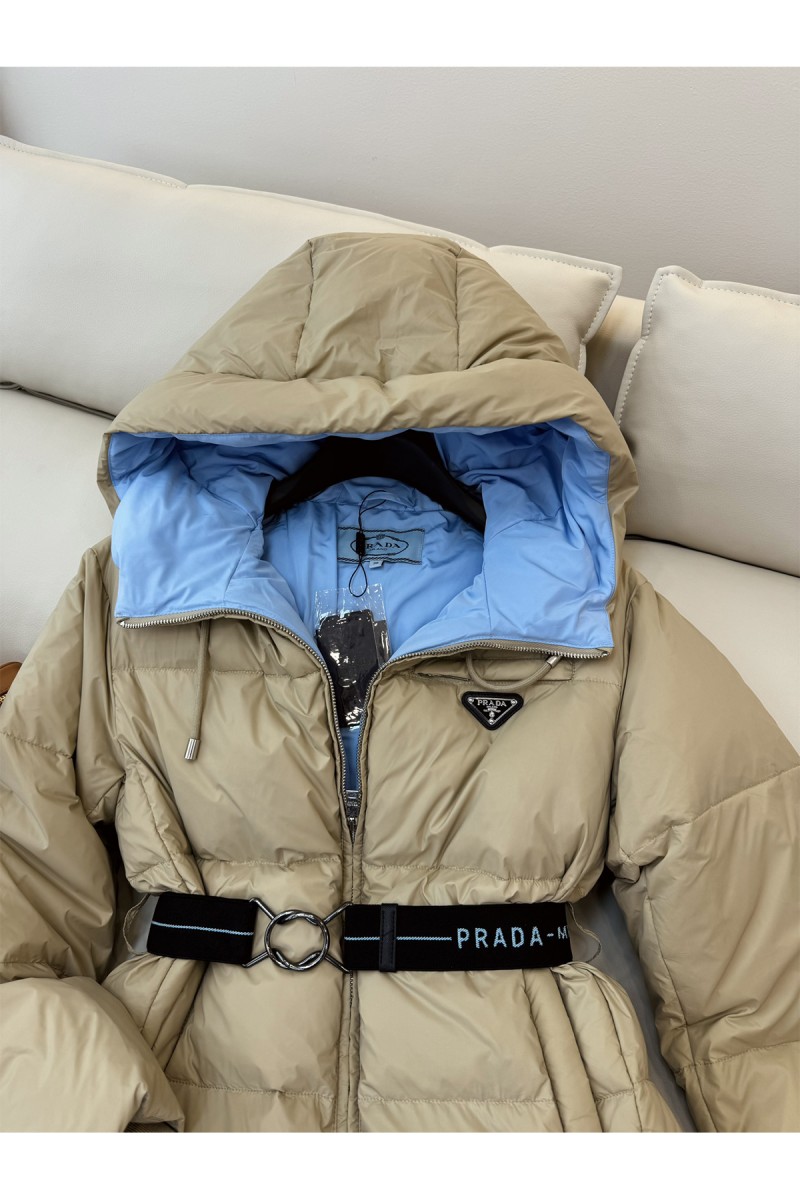 Prada, Women's Jacket, Camel