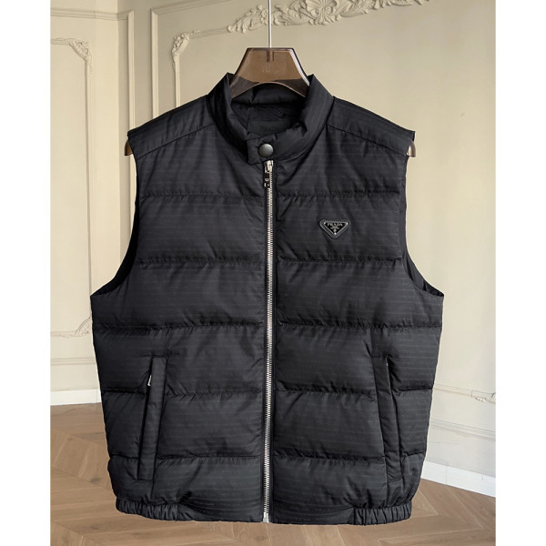 Prada, Heren Bodywarmer, Zwart