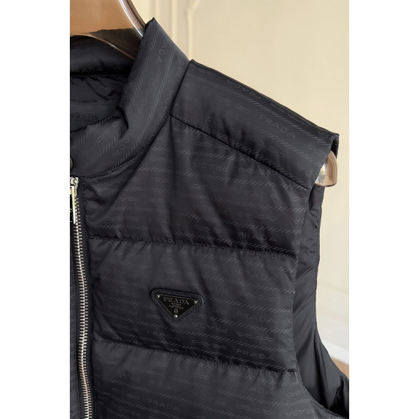 Prada, Heren Bodywarmer, Zwart