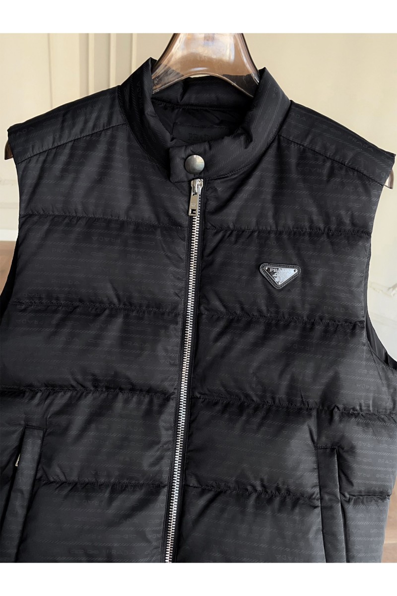 Prada, Men's Vest, Black