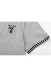 Prada, Men's Polo, Grey